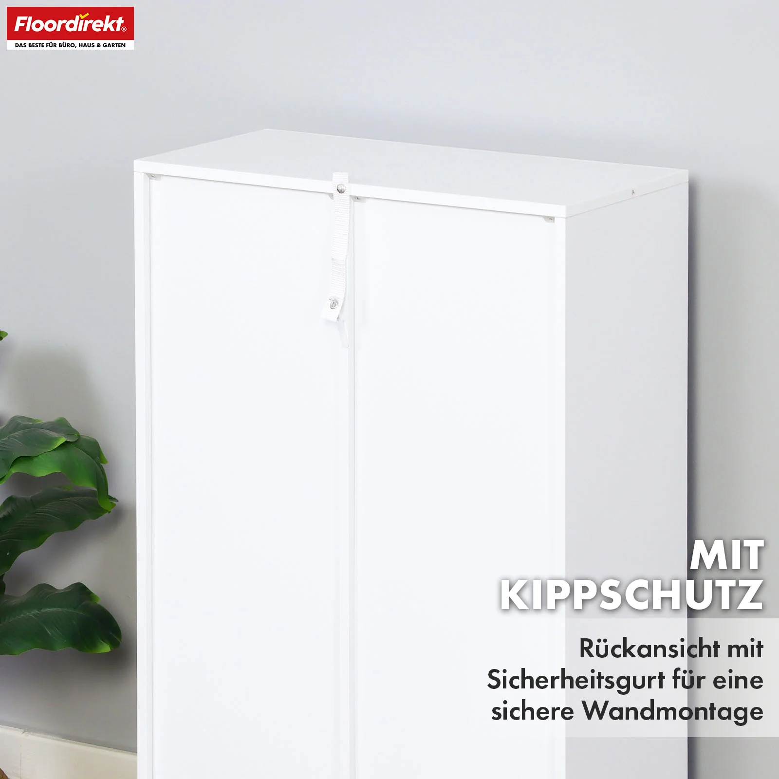 Bücherregal | Arkansas | Weißes MDF-Standregal mit 5–9 Fächern für Bücher und Wohnaccessoires - Image 7