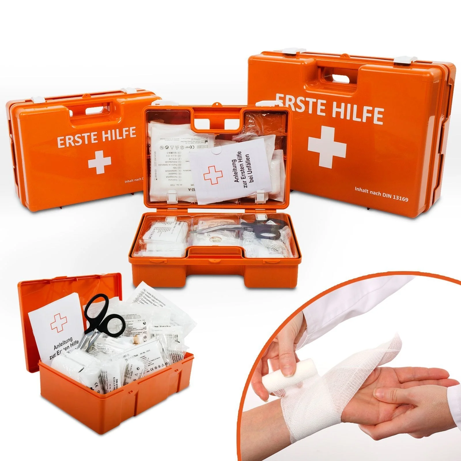 Erste-Hilfe-Kasten | Economy | DIN 13157 | Für Kleinbetriebe - Image 4