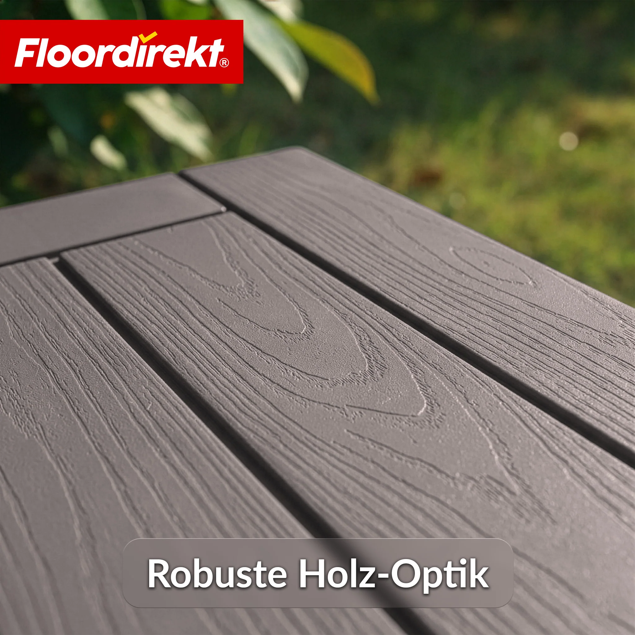Gartenbox in Holz-Optik | Wetterfeste Kissenbox für Terrasse & Balkon | 118L / 270L / 300L - Image 17