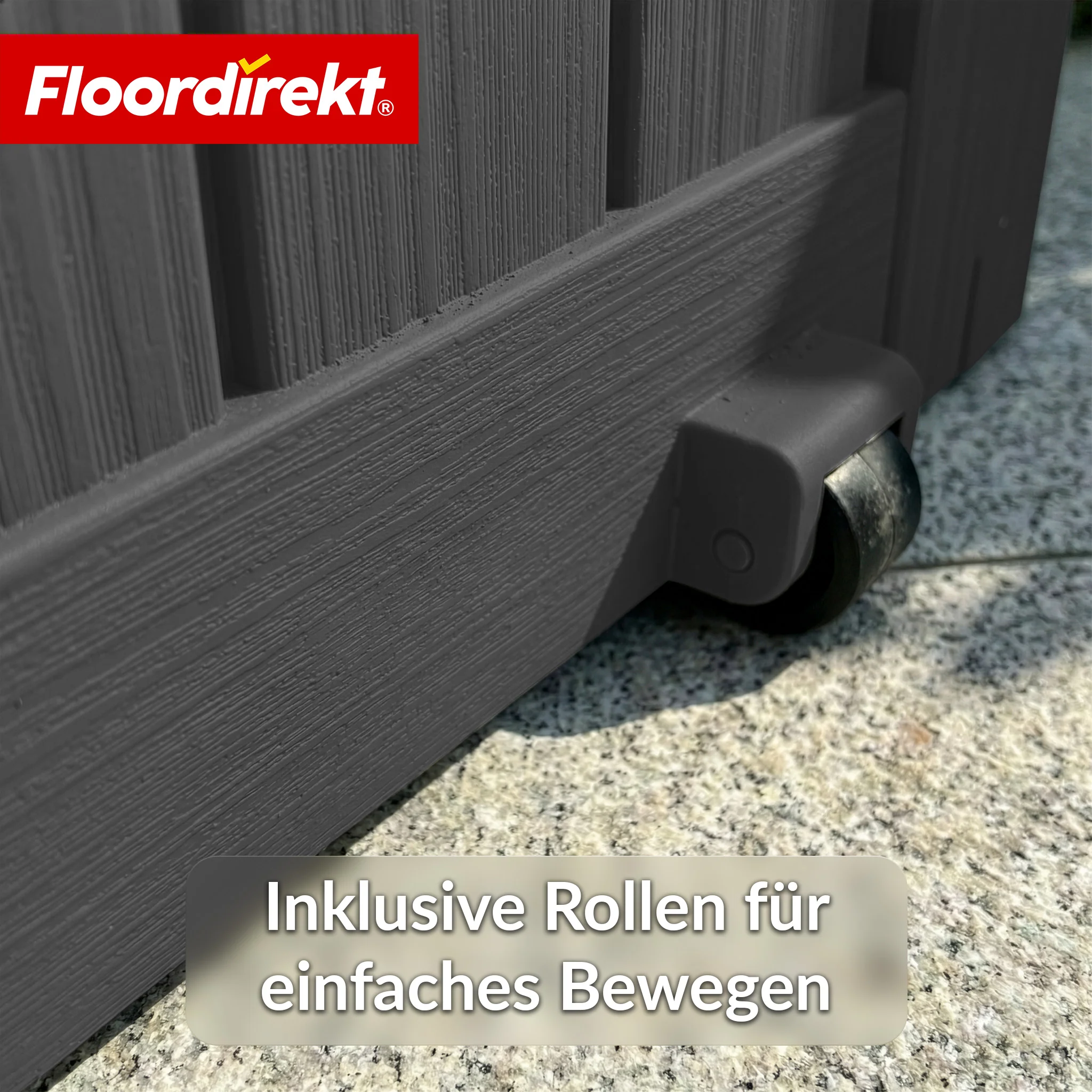 Gartenbox in Holz-Optik | Wetterfeste Kissenbox für Terrasse & Balkon | 118L / 270L / 300L - Image 25
