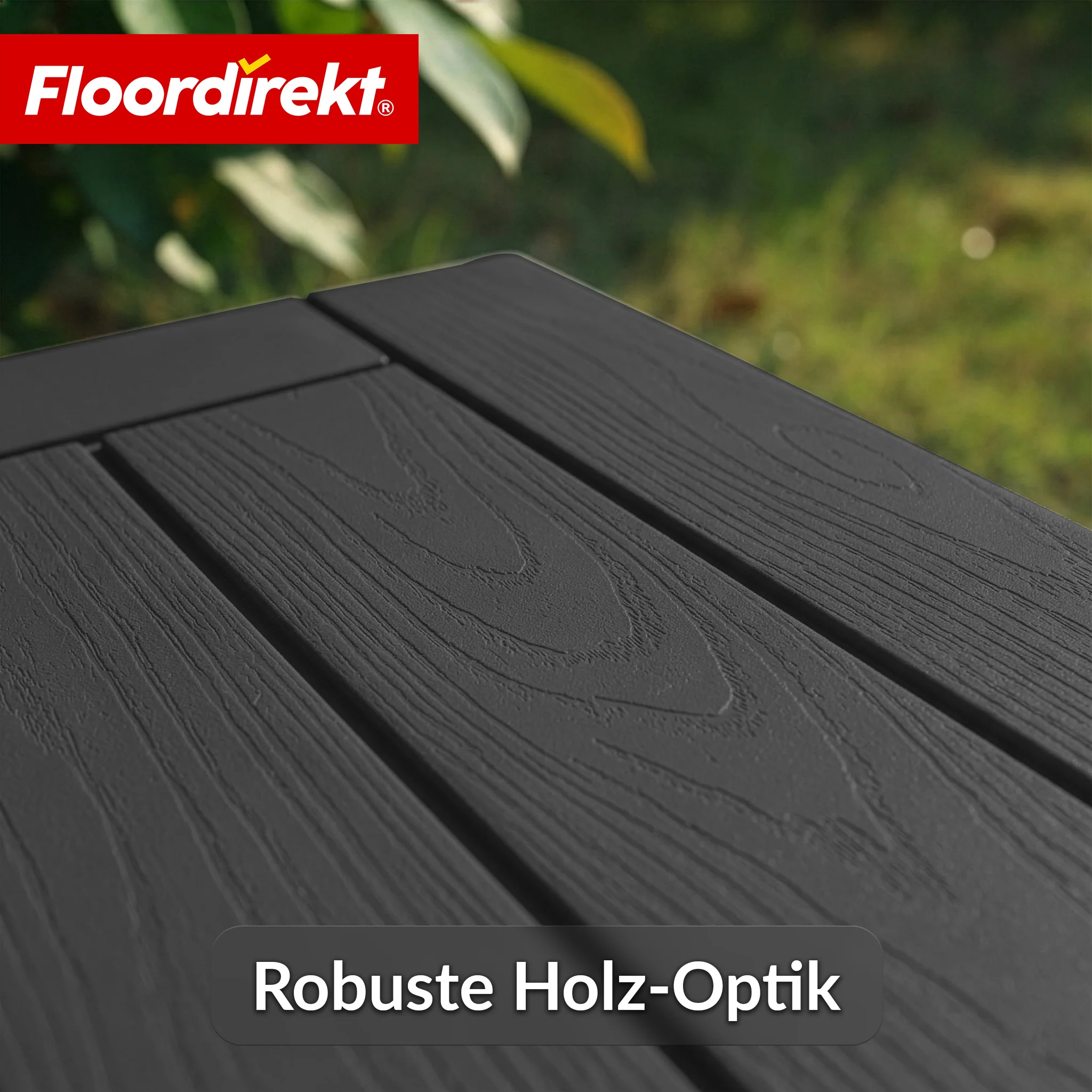 Gartenbox in Holz-Optik | Wetterfeste Kissenbox für Terrasse & Balkon | 118L / 270L / 300L - Image 27