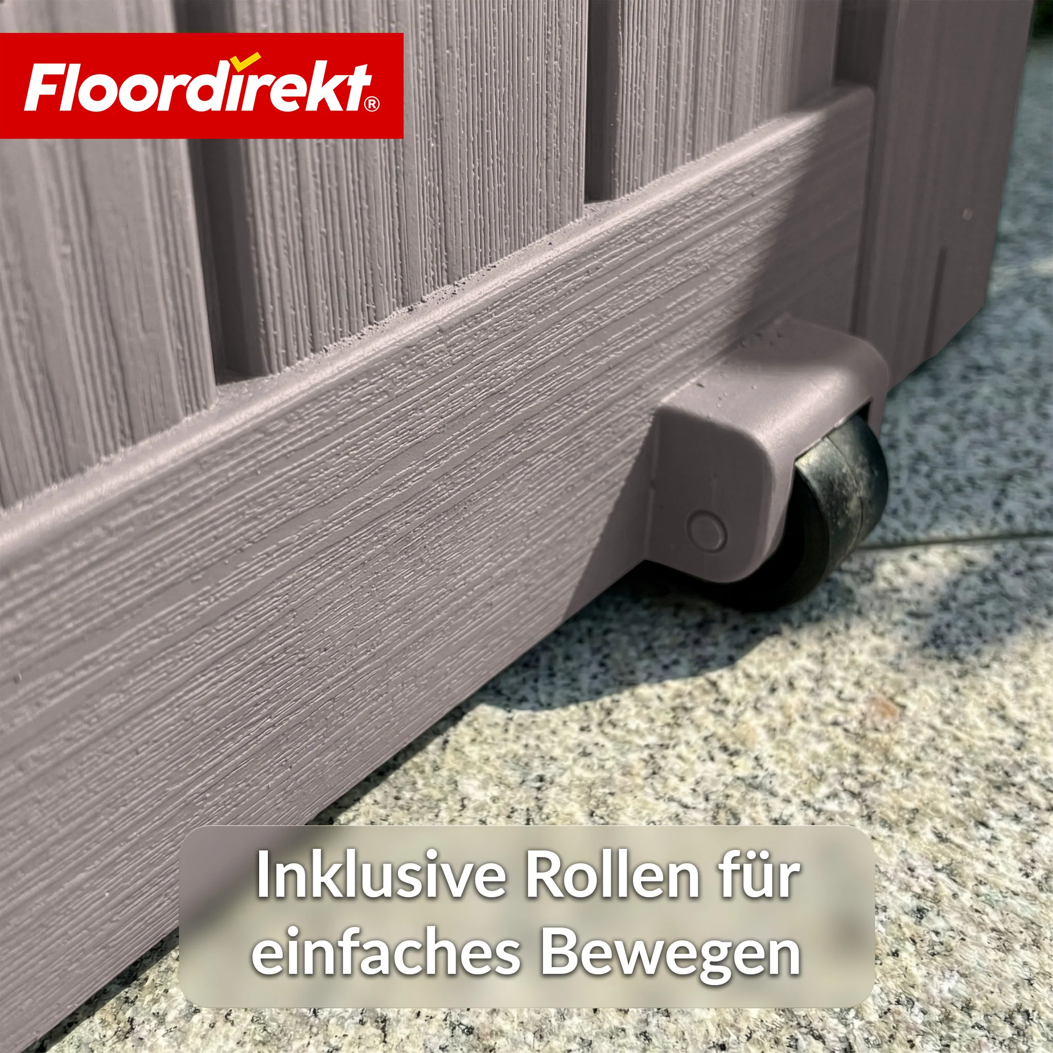 Gartenbox in Holz-Optik | Wetterfeste Kissenbox für Terrasse & Balkon | 118L / 270L / 300L - Image 35