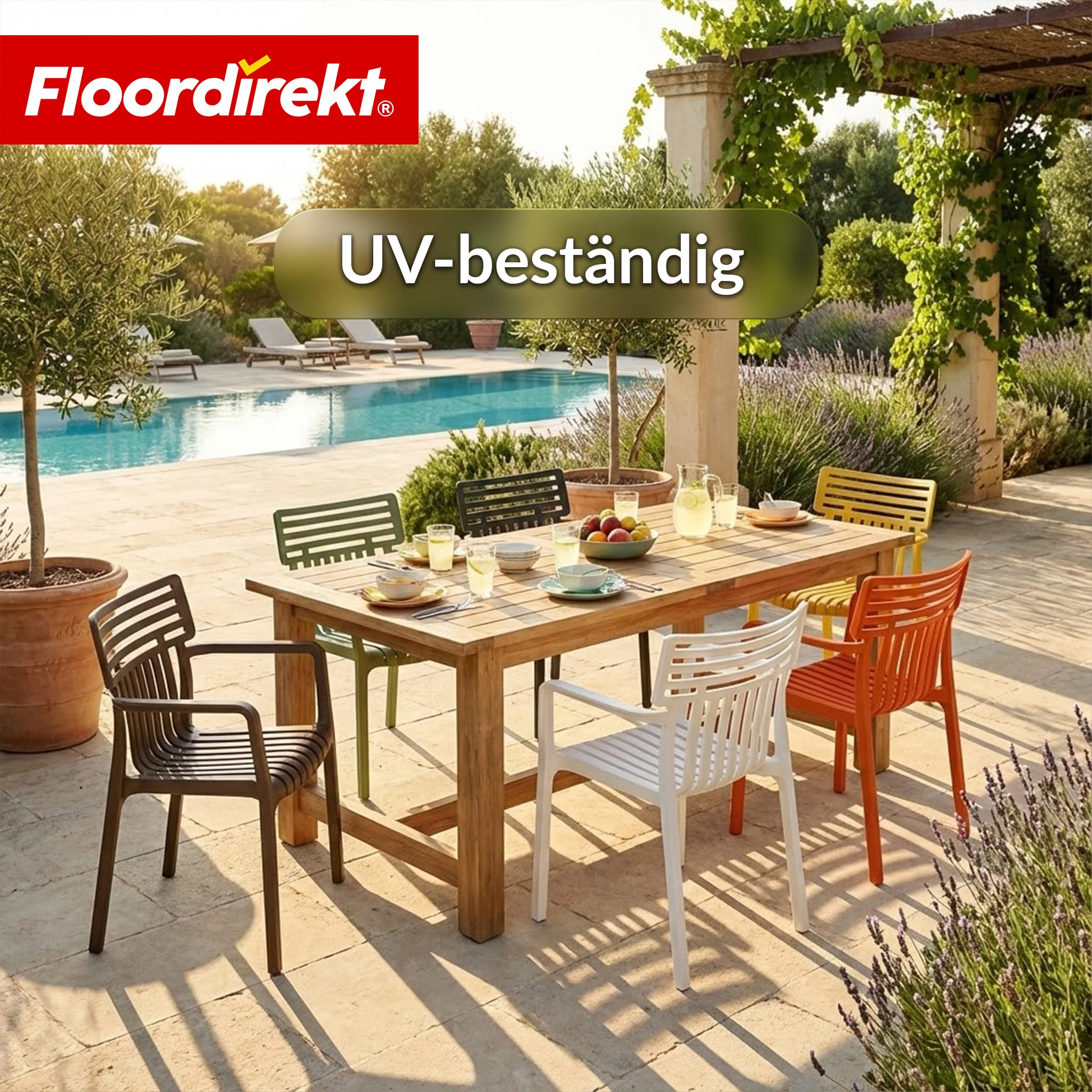 Gartenstuhl | Terrano | Stapelbarer Designstuhl wetterfest & UV-beständig für Garten, Balkon & Terrasse - Image 32