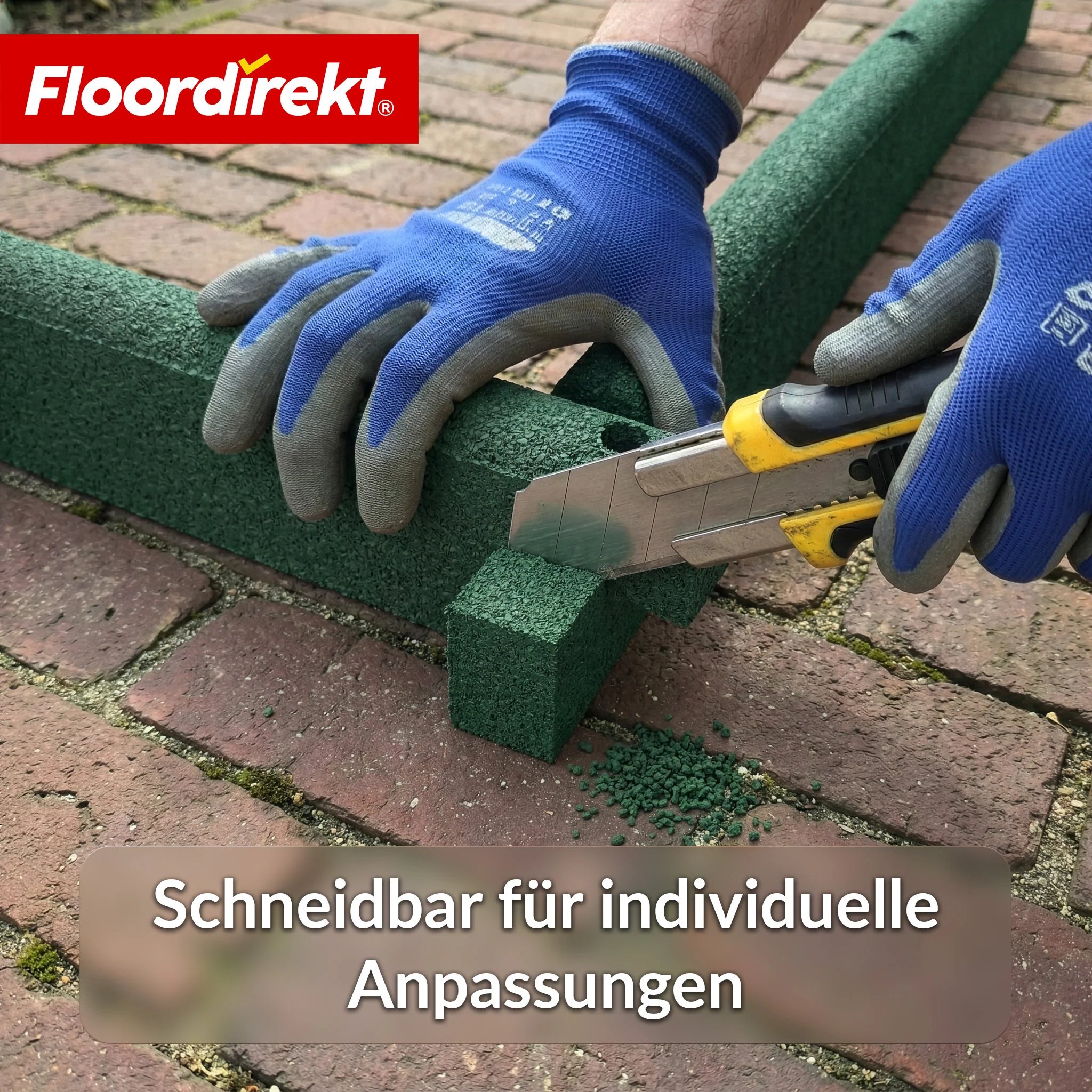 Gummi Randstein | Flexible Rasenkante & Beeteinfassung aus recyceltem Gummi für Garten, Wege & Terrasse - Image 16