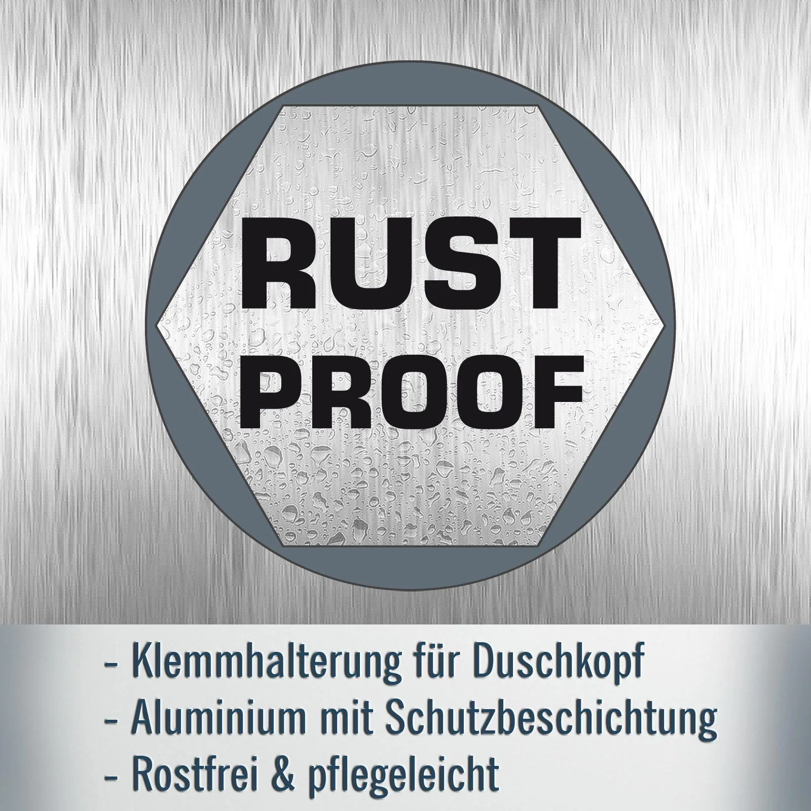 Hänge-Duschregal | Aluminium | 2 Ausführungen - Image 7