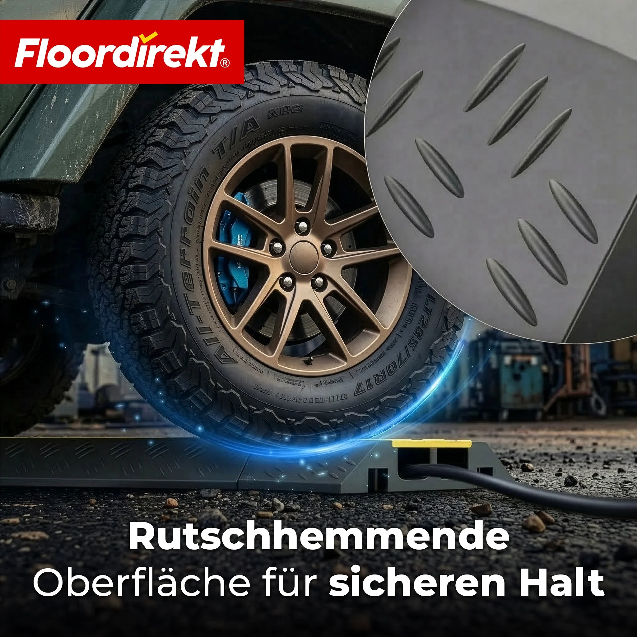 Kabelbrücke aus Gummi mit PVC-Klappe | Kabelschutzbrücke 1–5 Kanäle bis 20 t belastbar - Image 18