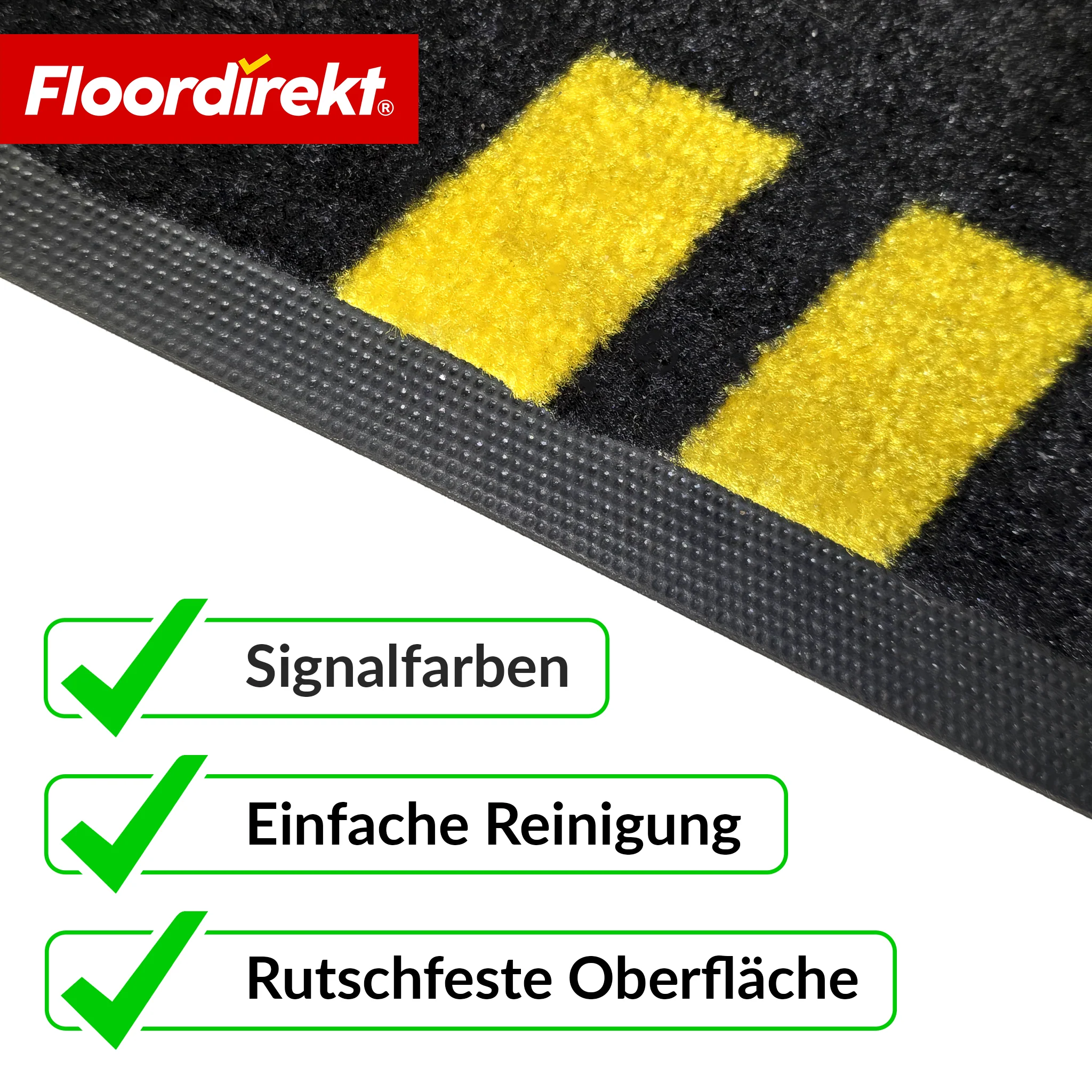 Kabelschutzmatte | Sonira | 120 × 40 cm | Rutschfeste Kabelbrücke mit Kabelkanal & Warnkanten für Innen- & Außenbereich - Image 5