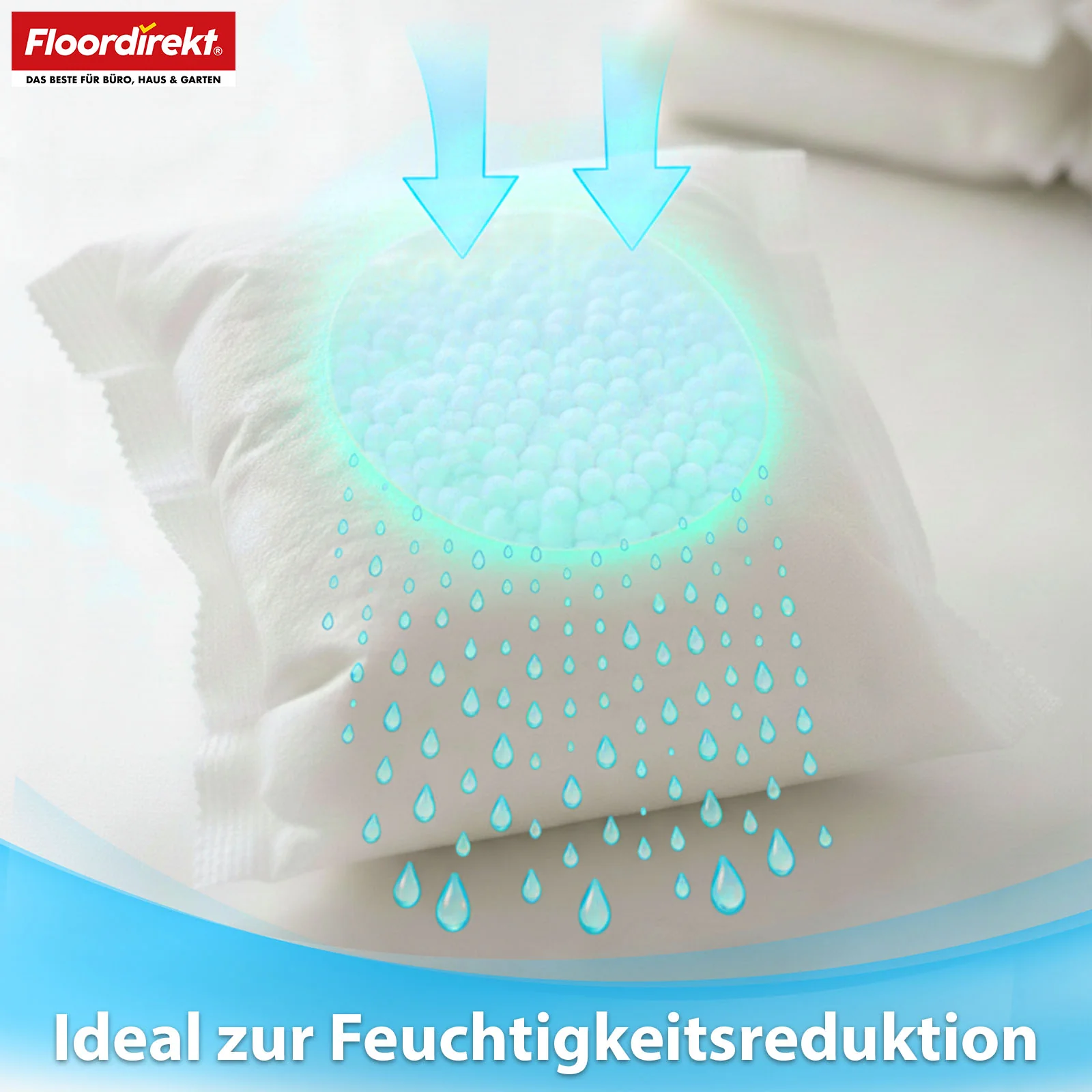 Luftentfeuchter Nachfüllpack 12er Set | Habo | Nachfüllbeutel für Raumentfeuchter für Keller, Bad, Wohnräume - Image 4