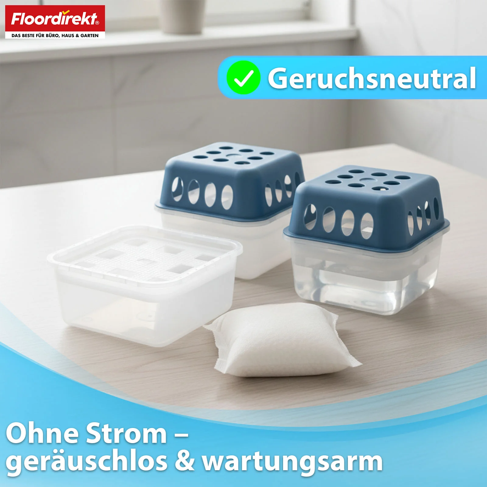 Luftentfeuchter Nachfüllpack 12er Set | Habo | Nachfüllbeutel für Raumentfeuchter für Keller, Bad, Wohnräume - Image 5
