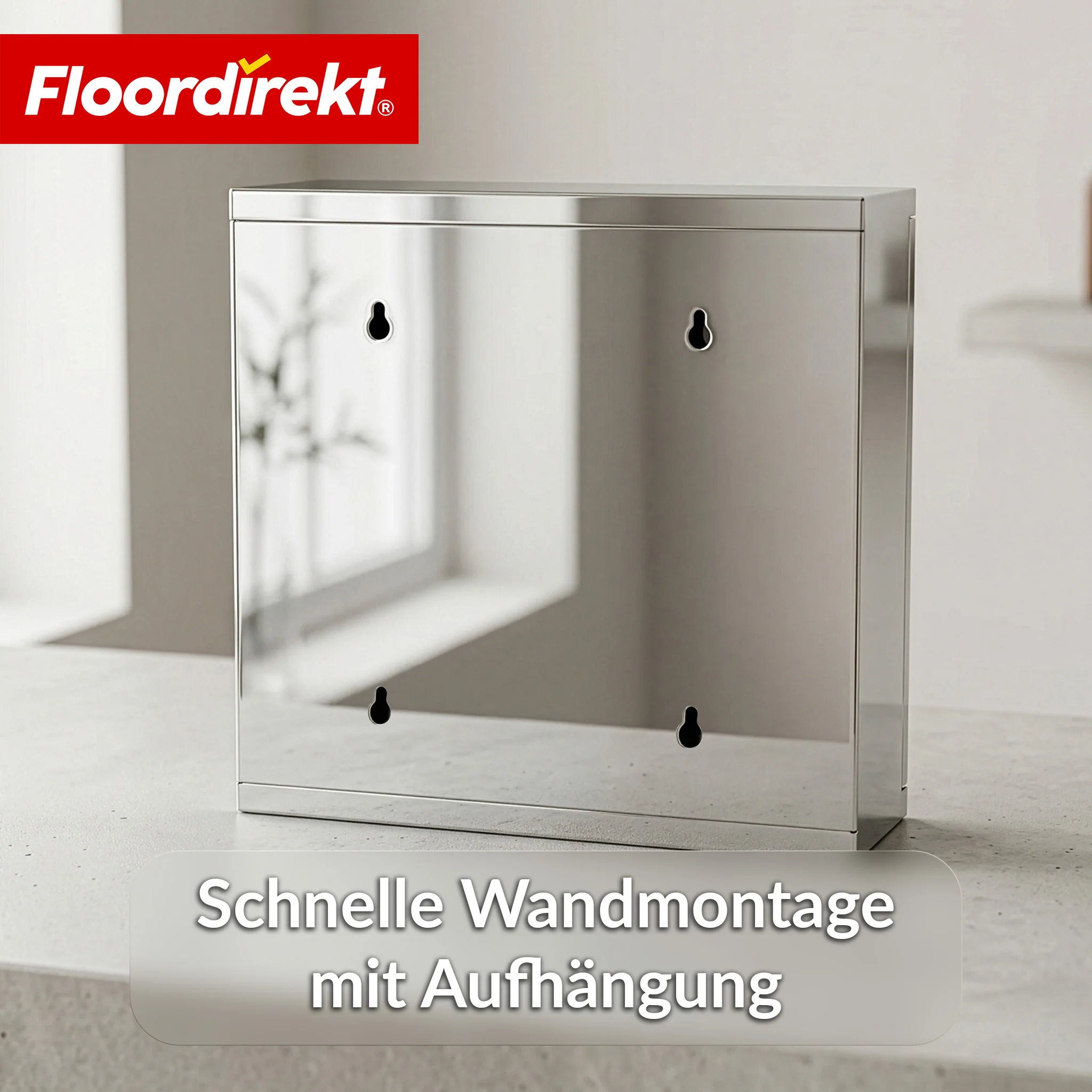 Medizinschrank | Allen | Abschließbarer Arzneischrank aus Edelstahl oder weiß pulverbeschichtet | Medikamentenschrank mit Glastür - Image 9