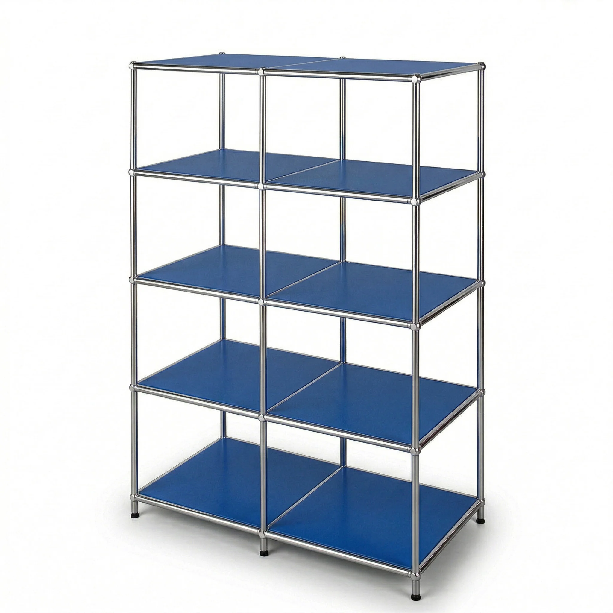 Metallregal | Concept Epure MK-015 | Offenes Standregal mit 5 Ablagen | Bücherregal & Raumteiler Metall - Image 25
