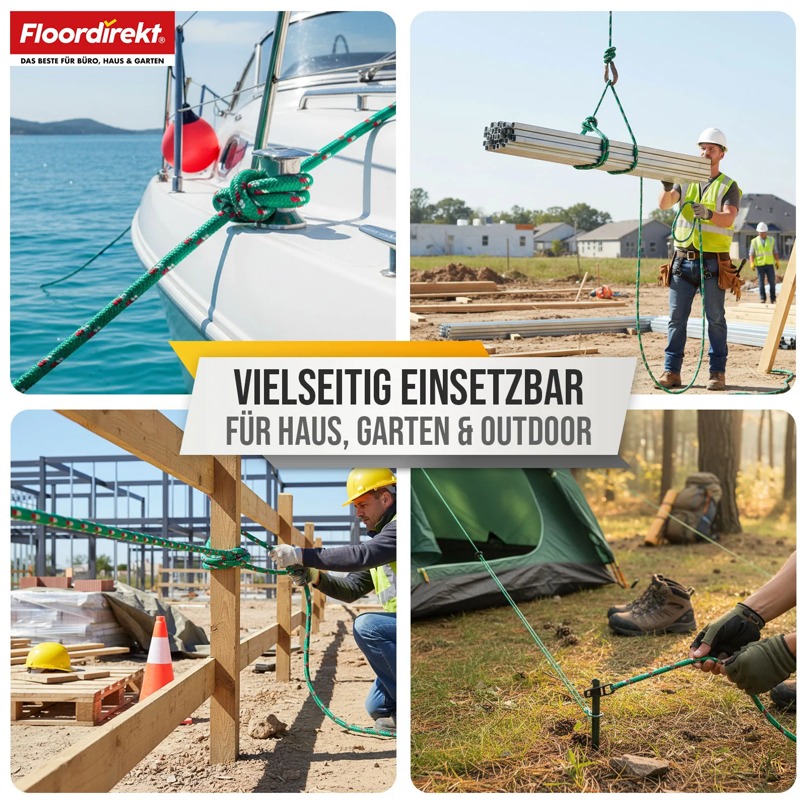 Polypropylen Seil | K2 | Reißfestes, UV-beständiges & schwimmfähiges Allzweckseil | In vielen Farben, Stärken & Längen - Image 12