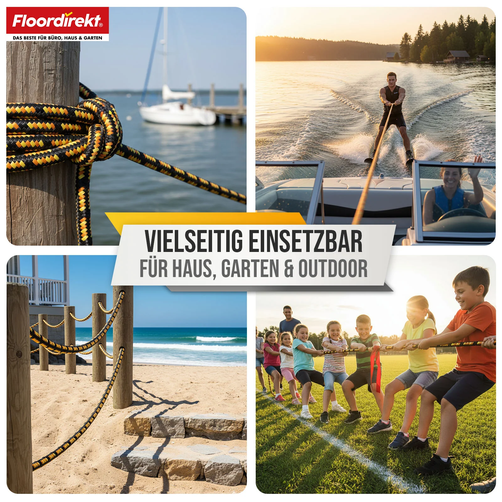 Polypropylen Seil | K2 | Reißfestes, UV-beständiges & schwimmfähiges Allzweckseil | In vielen Farben, Stärken & Längen - Image 19