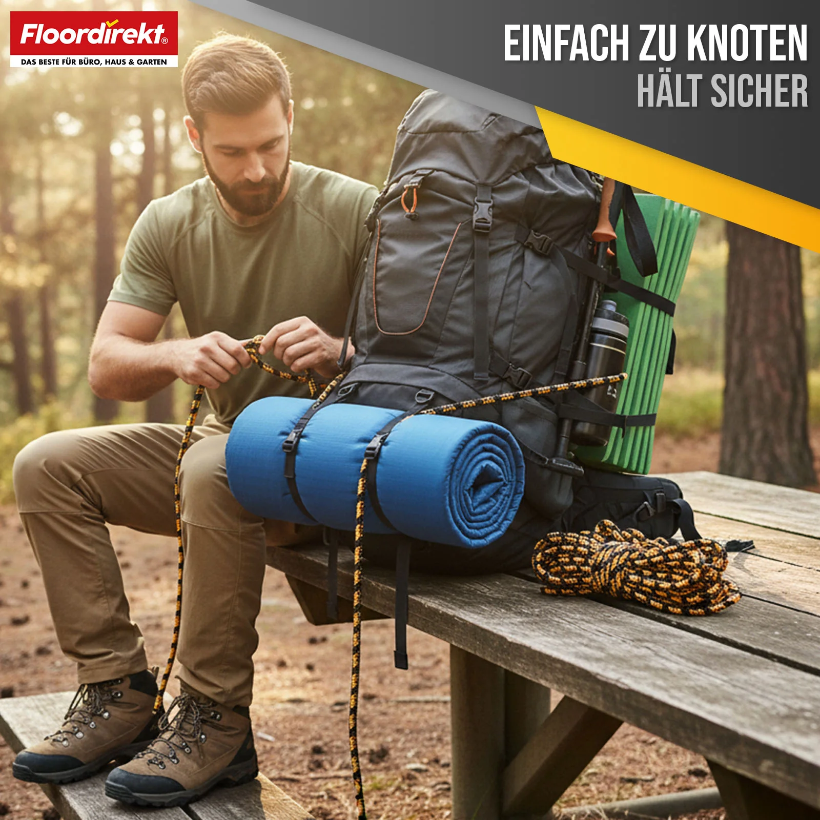Polypropylen Seil | K2 | Reißfestes, UV-beständiges & schwimmfähiges Allzweckseil | In vielen Farben, Stärken & Längen - Image 21