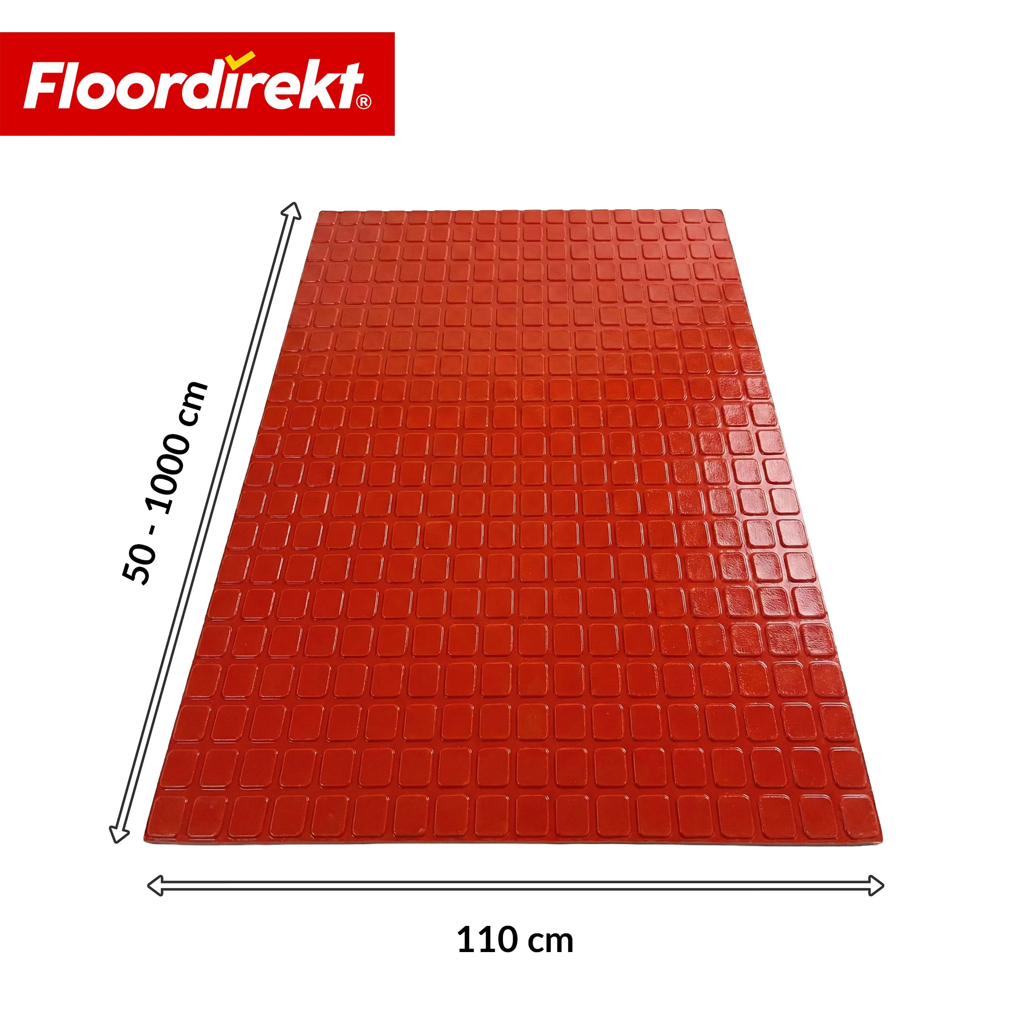 PVC-Bodenbelag | Check Quadra | Quadrat-Optik | Rutschfest & Pflegeleicht | Meterware / Zuschnitt nach Maß | 110 cm Breite - Image 18