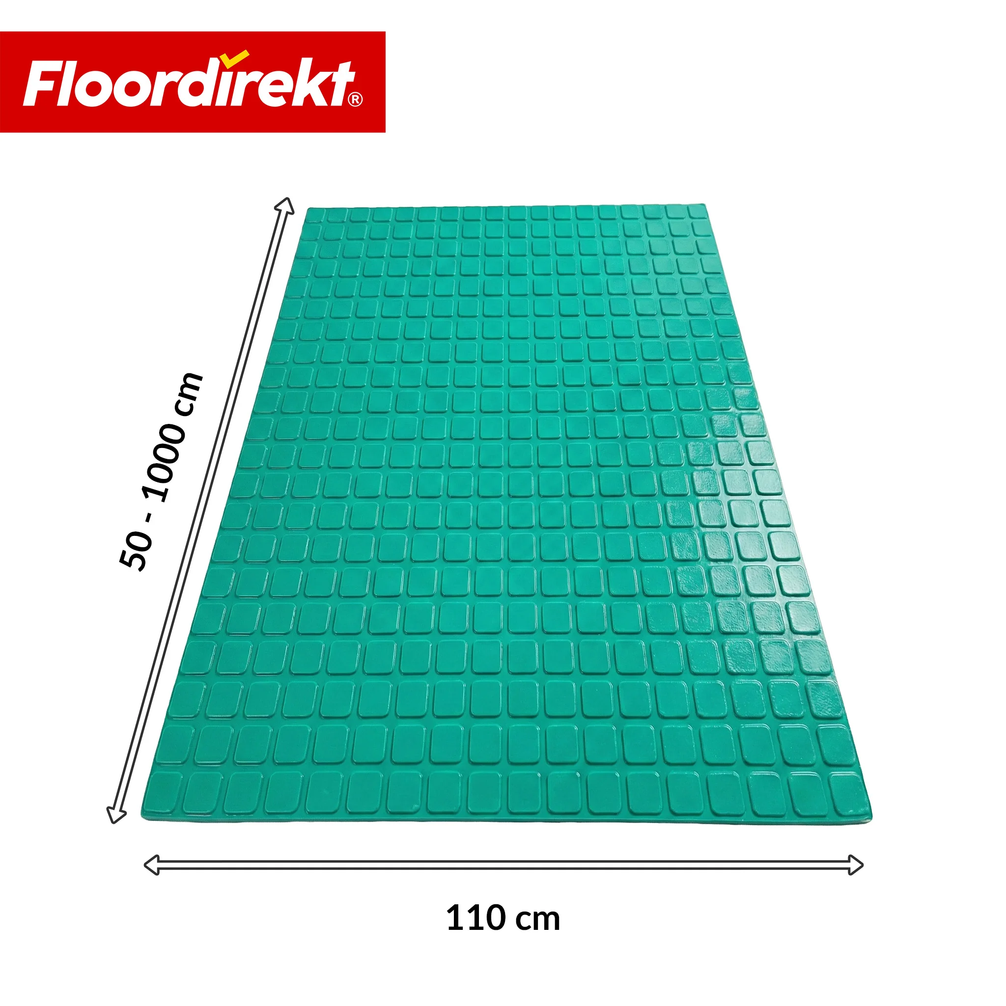 PVC-Bodenbelag | Check Quadra | Quadrat-Optik | Rutschfest & Pflegeleicht | Meterware / Zuschnitt nach Maß | 110 cm Breite - Image 26