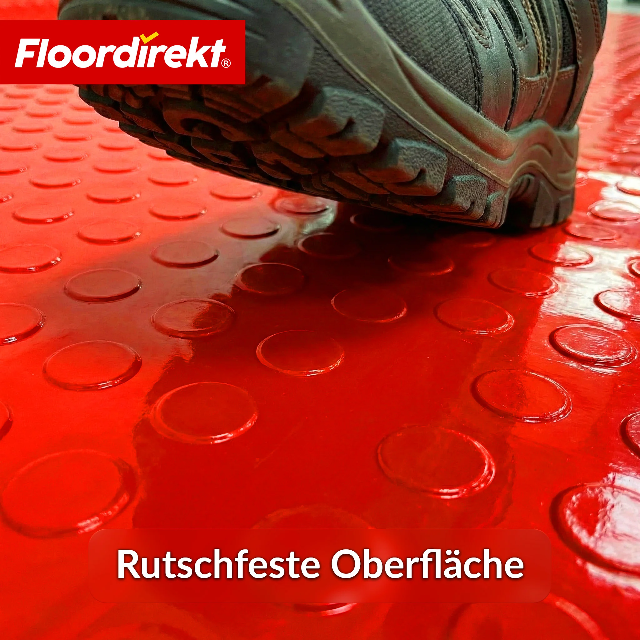 PVC-Bodenbelag | Coin Mirror | Coin-Optik Flachnoppen | Rutschfest & Pflegeleicht | Meterware / Zuschnitt nach Maß | 110 cm Breite - Image 19