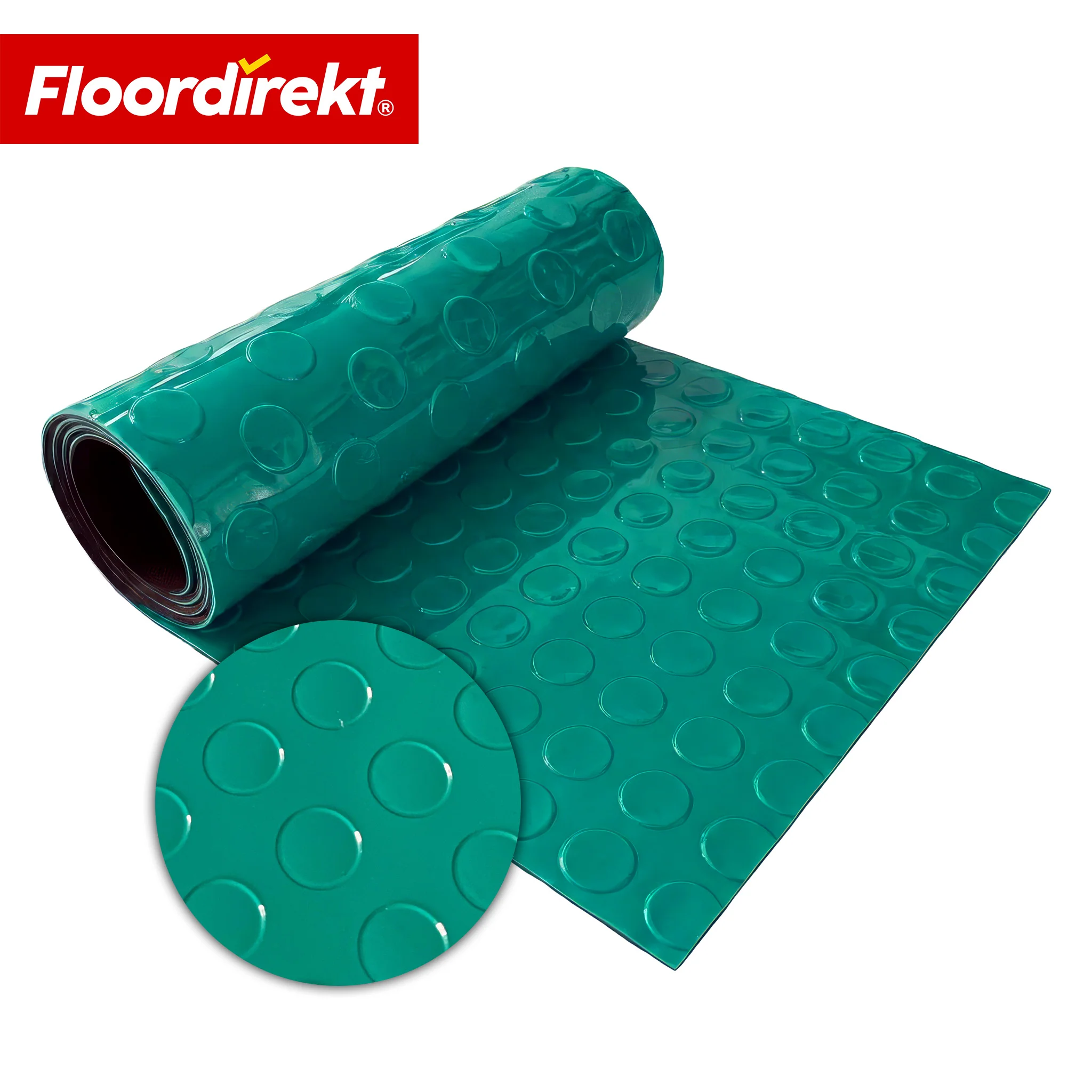 PVC-Bodenbelag | Coin Mirror | Coin-Optik Flachnoppen | Rutschfest & Pflegeleicht | Meterware / Zuschnitt nach Maß | 110 cm Breite - Image 25