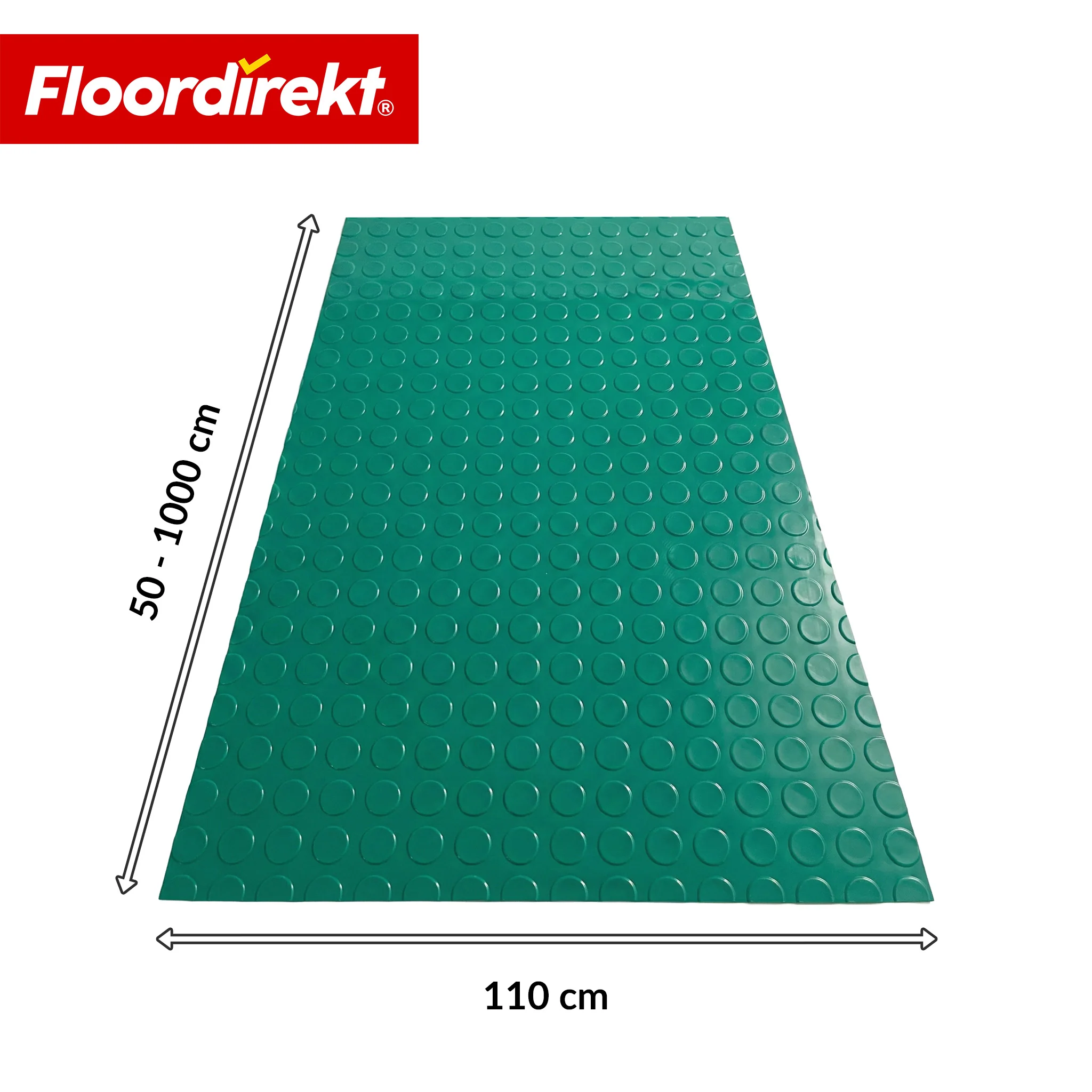PVC-Bodenbelag | Coin Mirror | Coin-Optik Flachnoppen | Rutschfest & Pflegeleicht | Meterware / Zuschnitt nach Maß | 110 cm Breite - Image 26