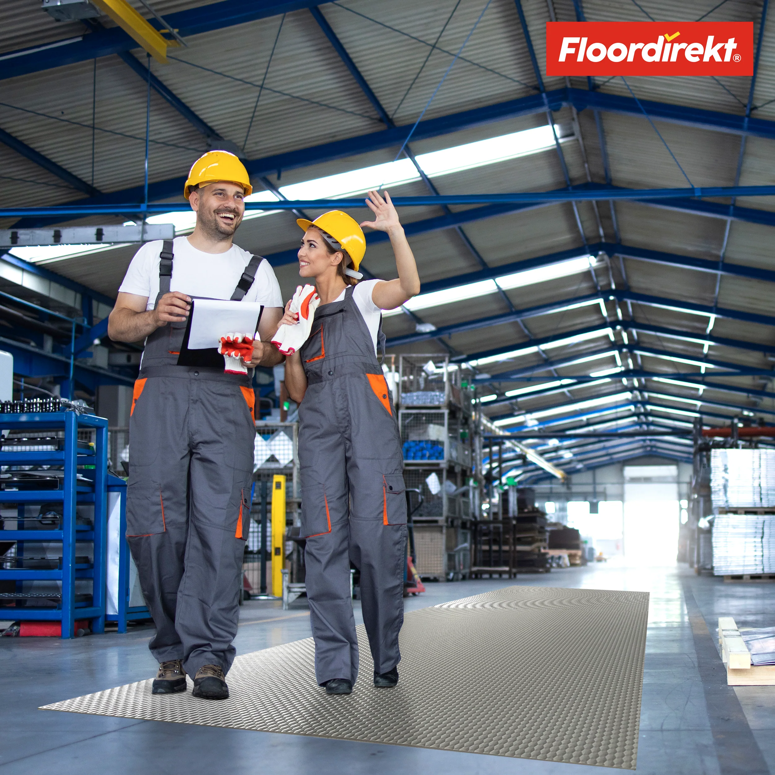 PVC-Bodenbelag | Hexagon | Robuster 2 mm Vinylboden, pflegeleicht & rutschfest | In mehreren Farben erhältlich - Image 11