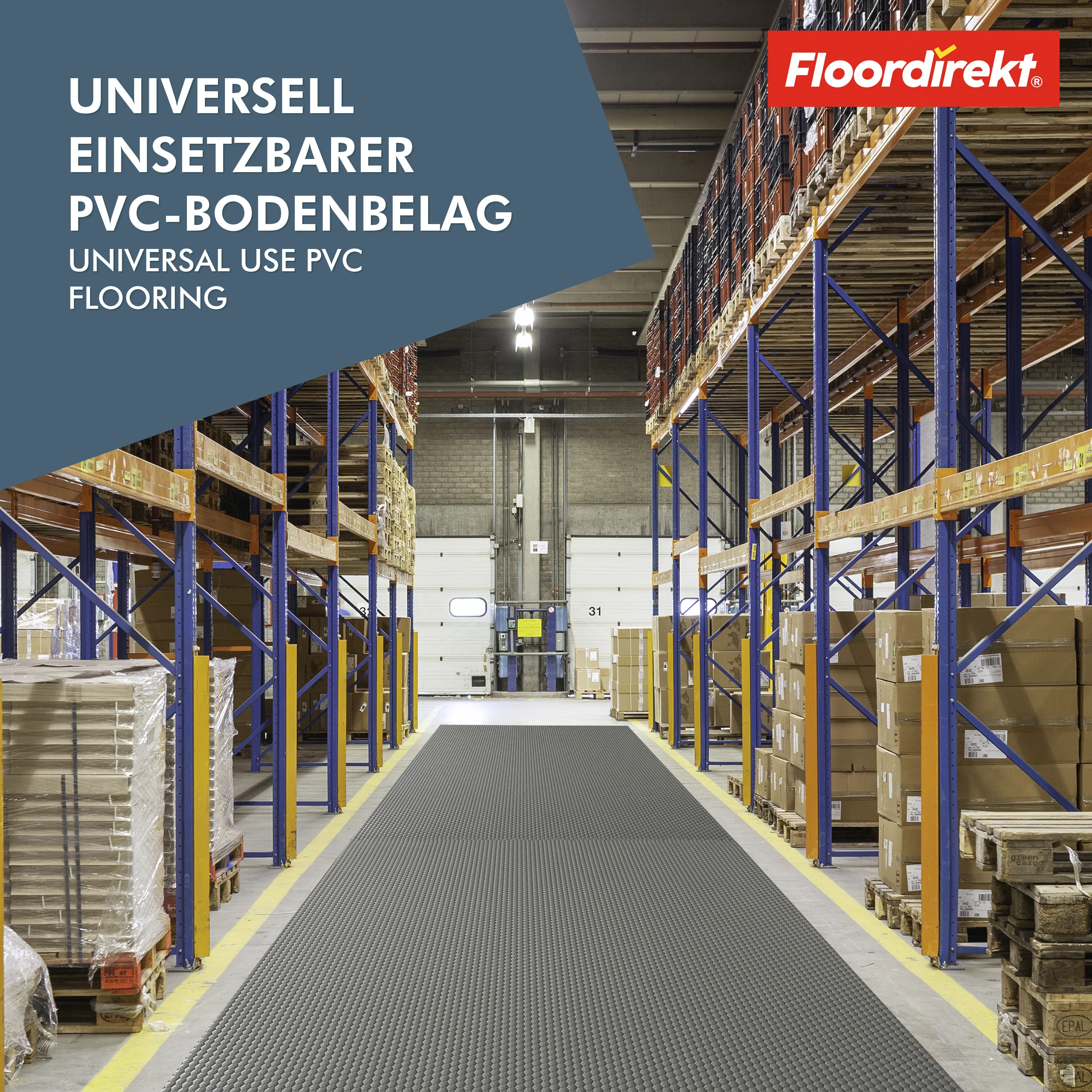 PVC-Bodenbelag | Hexagon | Robuster 2 mm Vinylboden, pflegeleicht & rutschfest | In mehreren Farben erhältlich - Image 9