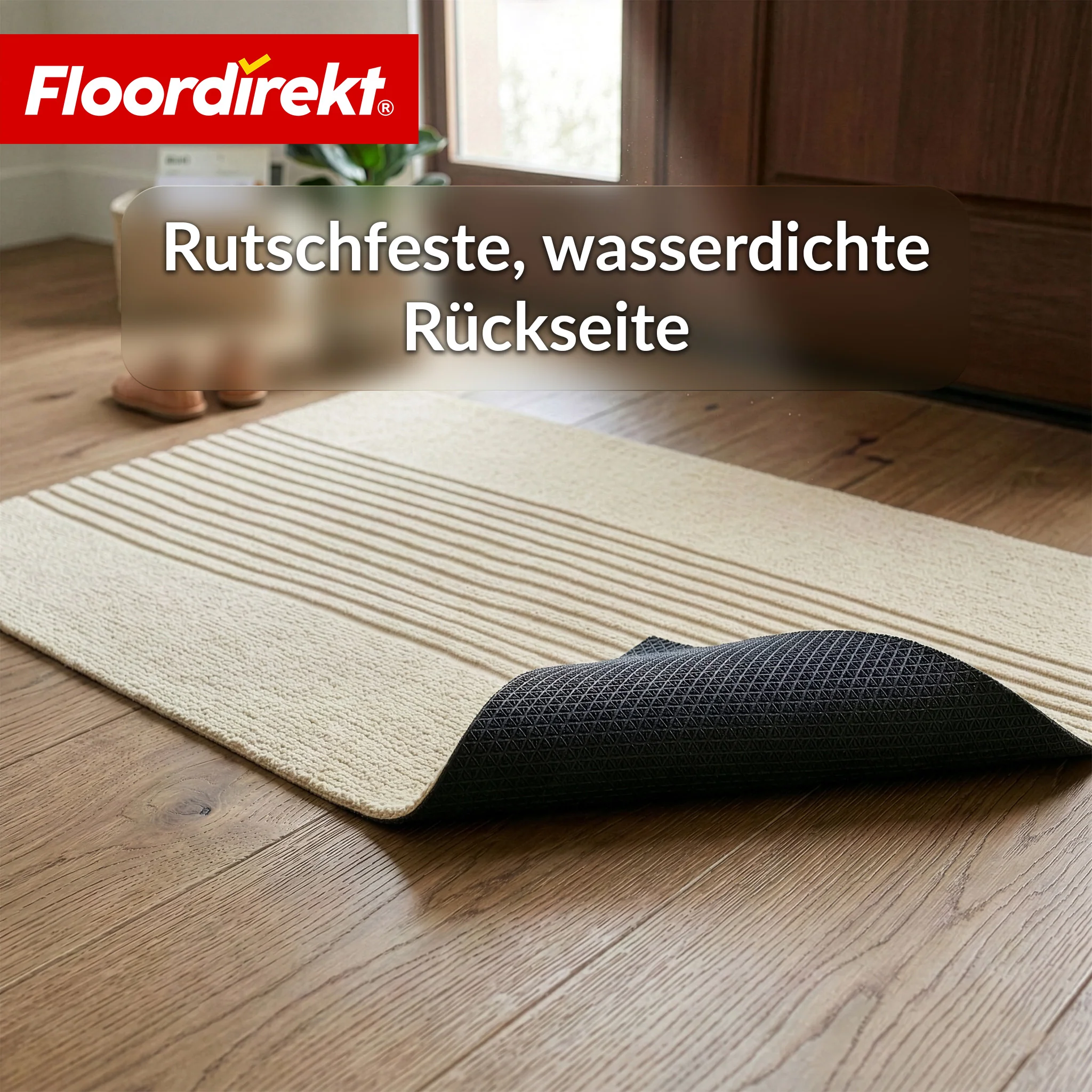 Schmutzfangmatte | Circa | Waschbare Türmatte für Innen & Außen | Rutschfeste Fußmatte mit TPE-Rückseite - Image 16