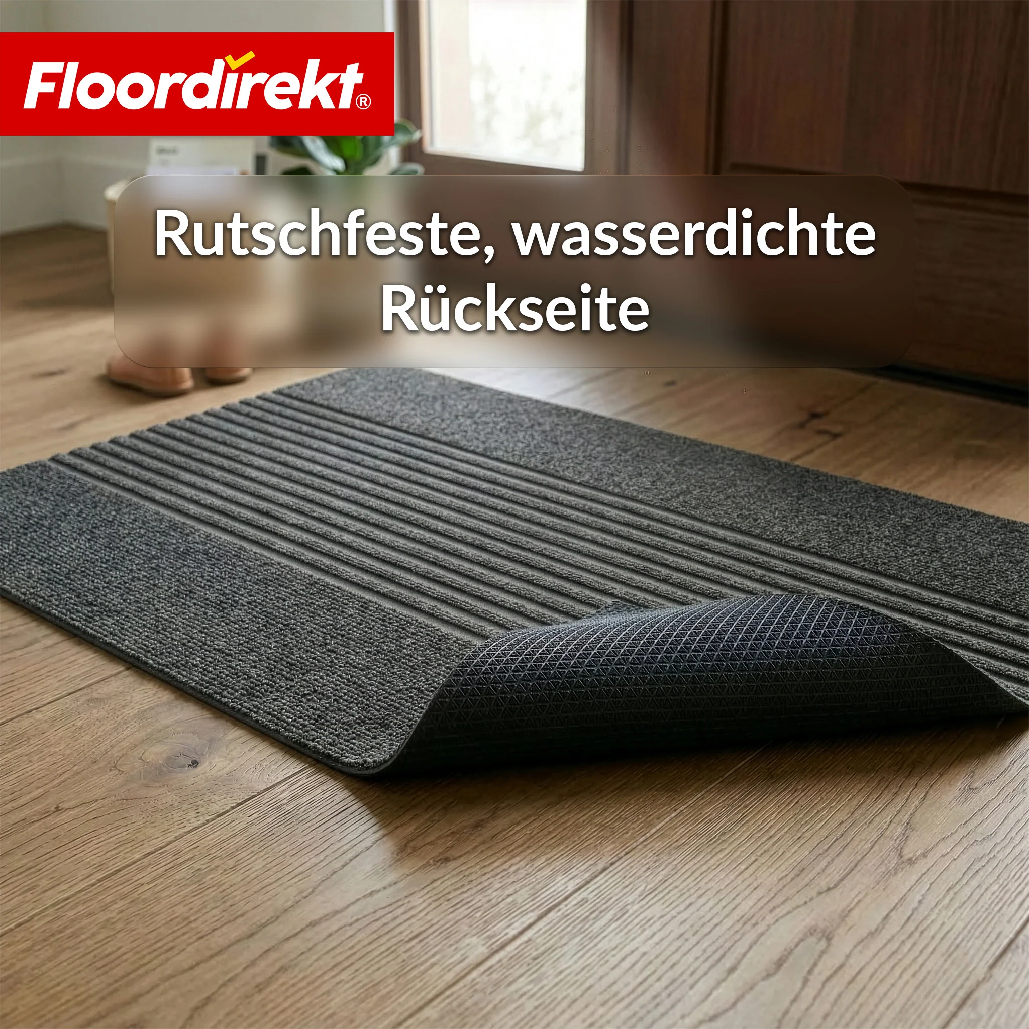 Schmutzfangmatte | Circa | Waschbare Türmatte für Innen & Außen | Rutschfeste Fußmatte mit TPE-Rückseite - Image 36