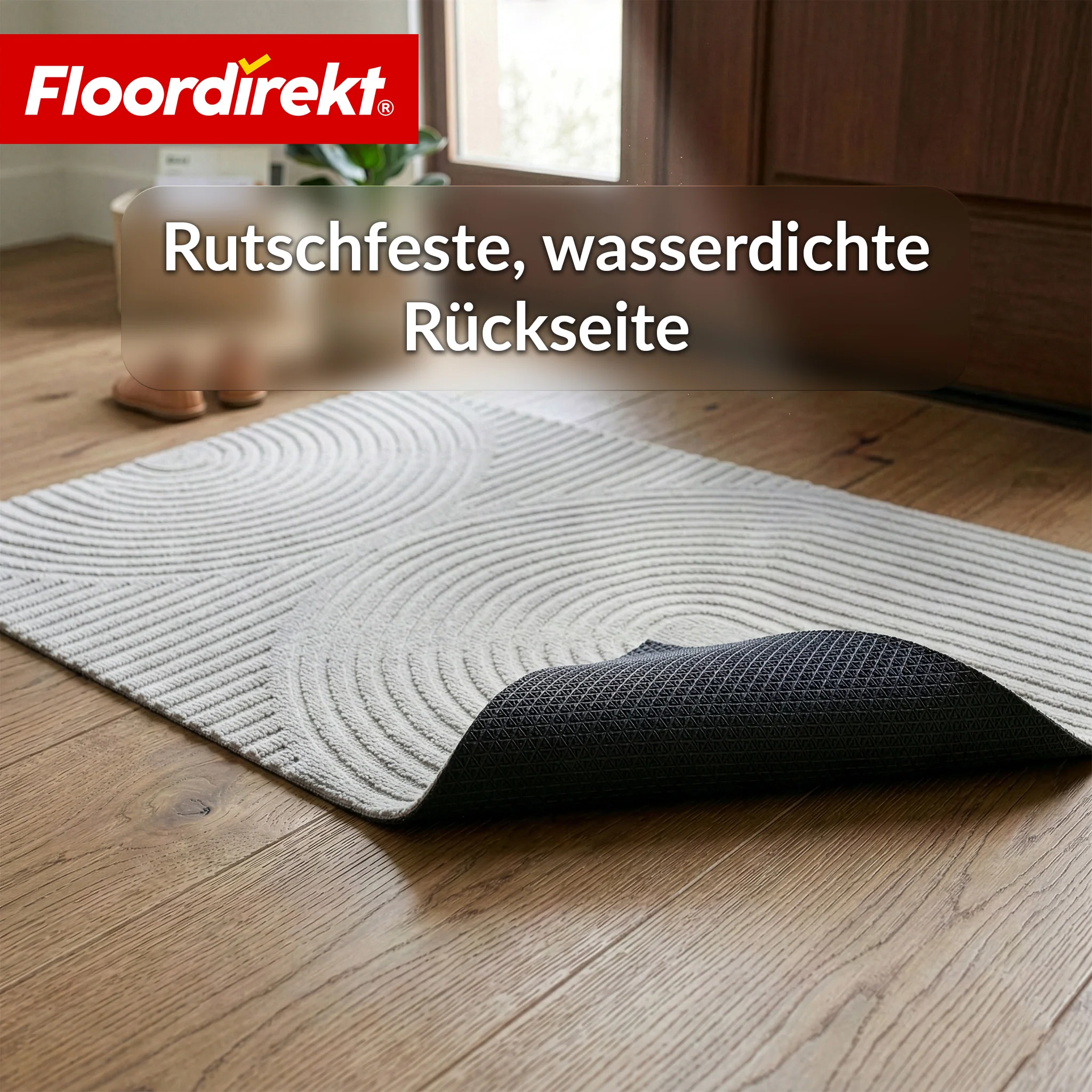 Schmutzfangmatte | Circa | Waschbare Türmatte für Innen & Außen | Rutschfeste Fußmatte mit TPE-Rückseite - Image 46
