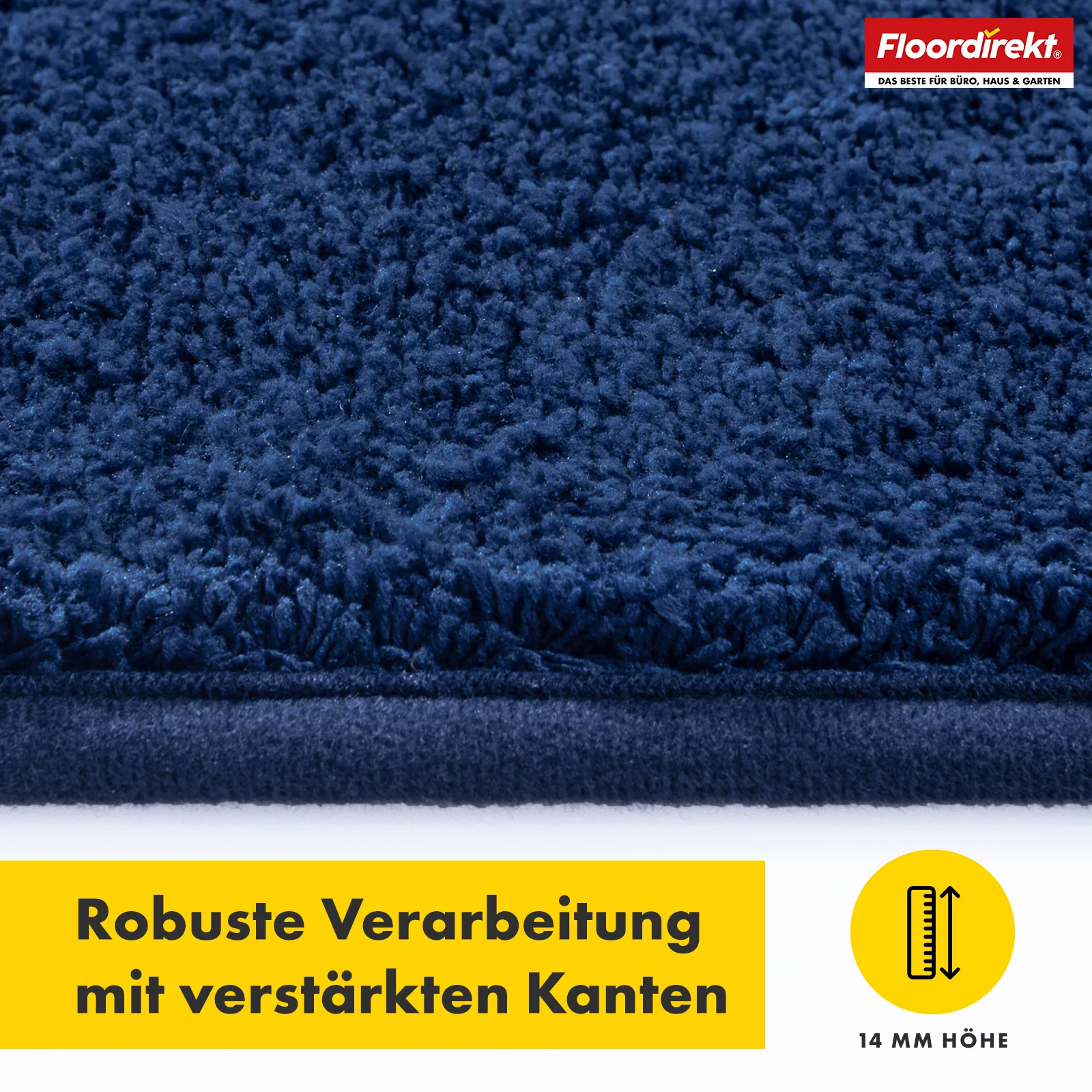 Schmutzfangmatte | Nasa | Weiche und wasserabsorbierende Fußmatte aus Polyester mit rutschfester Unterseite | Verschiedene Farben & Größen - Image 25