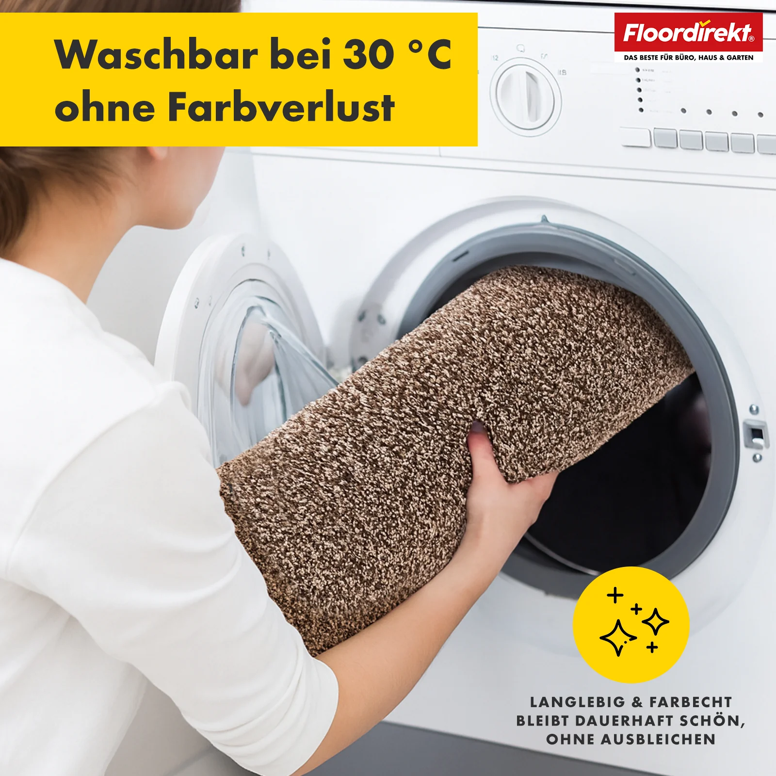 Schmutzfangmatte | Nasa | Weiche und wasserabsorbierende Fußmatte aus Polyester mit rutschfester Unterseite | Verschiedene Farben & Größen - Image 31