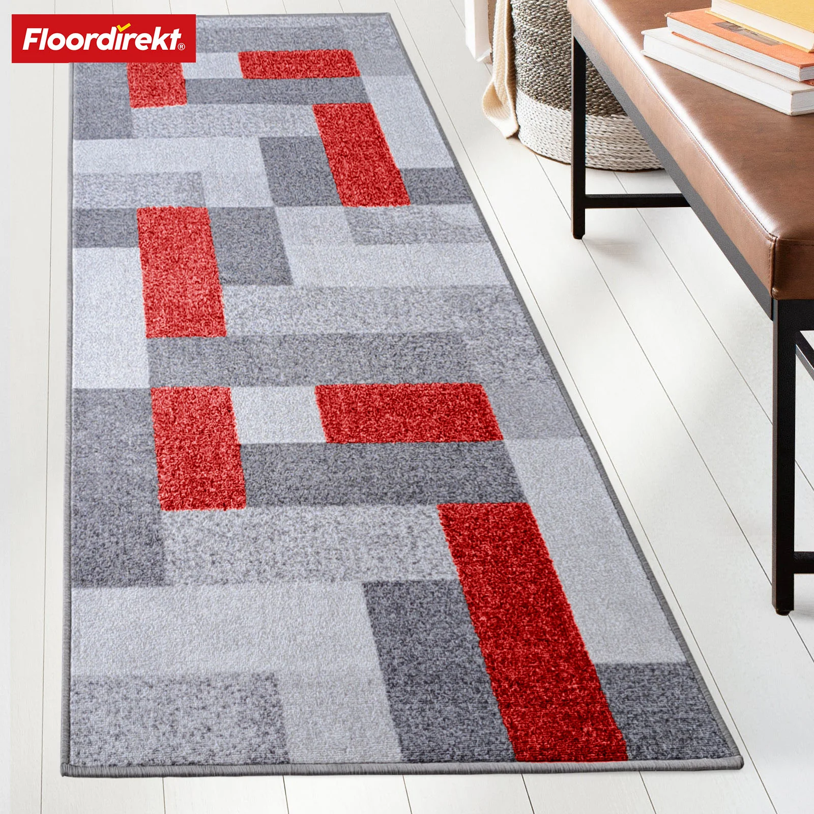 Teppich-Läufer nach Maß | New York | Rutschhemmend mit Gel-Rücken | Modernes Design in verschiedene Farben - Image 13