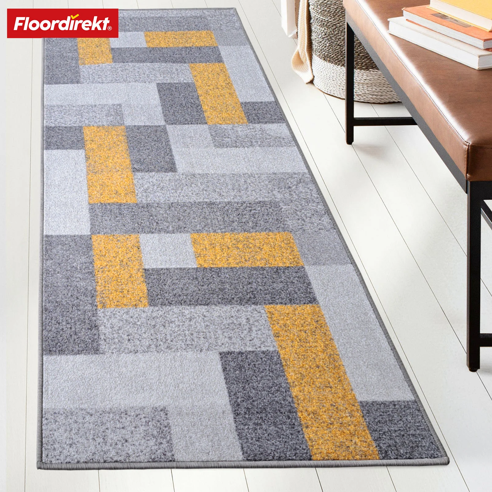 Teppich-Läufer nach Maß | New York | Rutschhemmend mit Gel-Rücken | Modernes Design in verschiedene Farben - Image 20