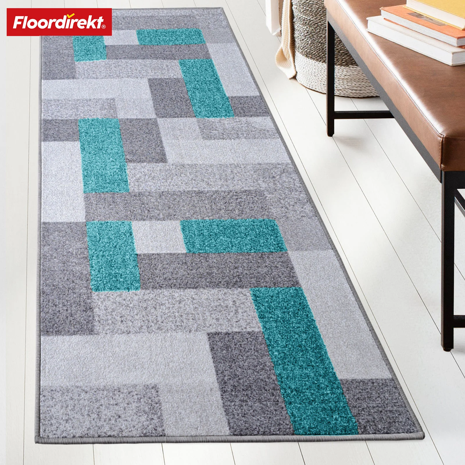Teppich-Läufer nach Maß | New York | Rutschhemmend mit Gel-Rücken | Modernes Design in verschiedene Farben - Image 27