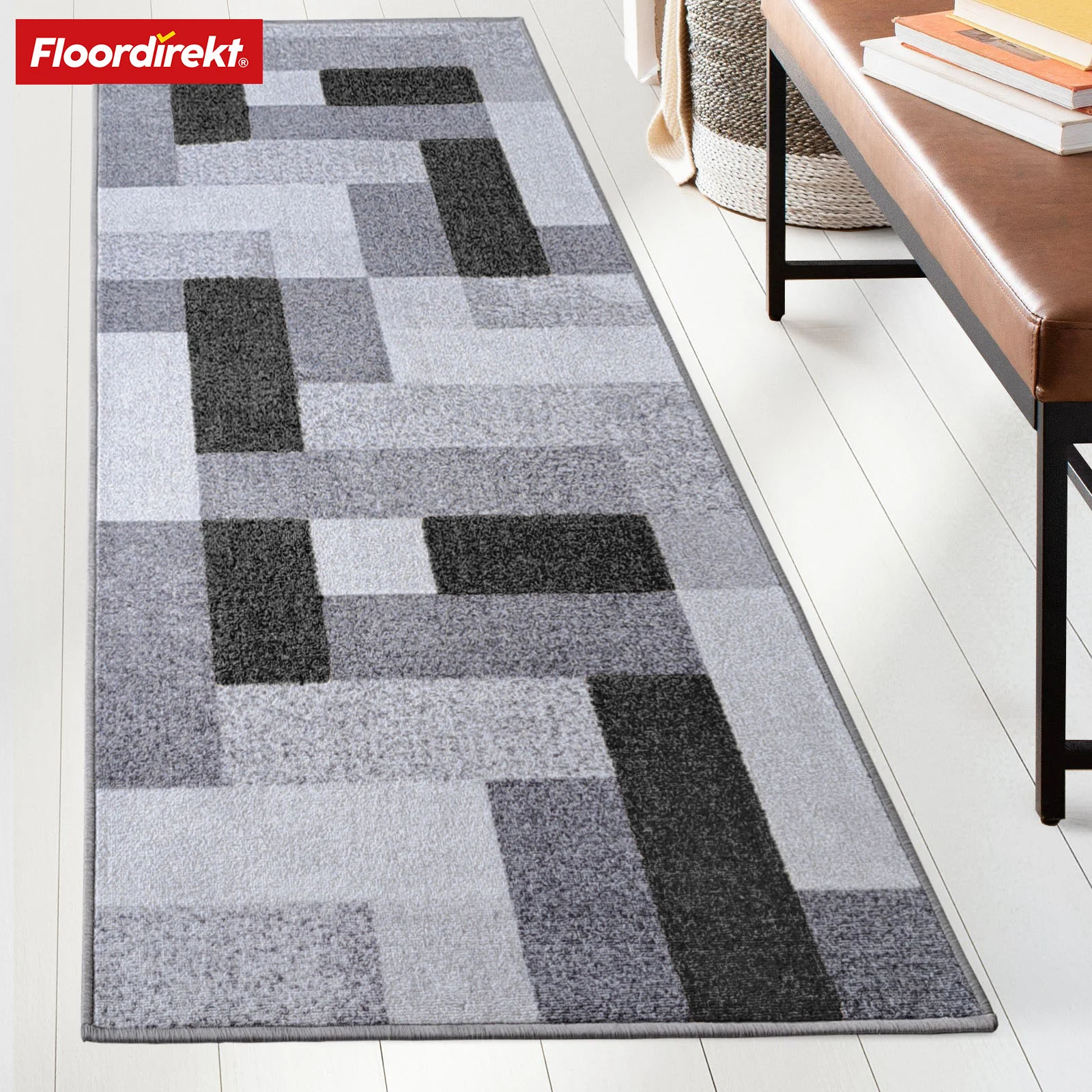 Teppich-Läufer nach Maß | New York | Rutschhemmend mit Gel-Rücken | Modernes Design in verschiedene Farben - Image 6