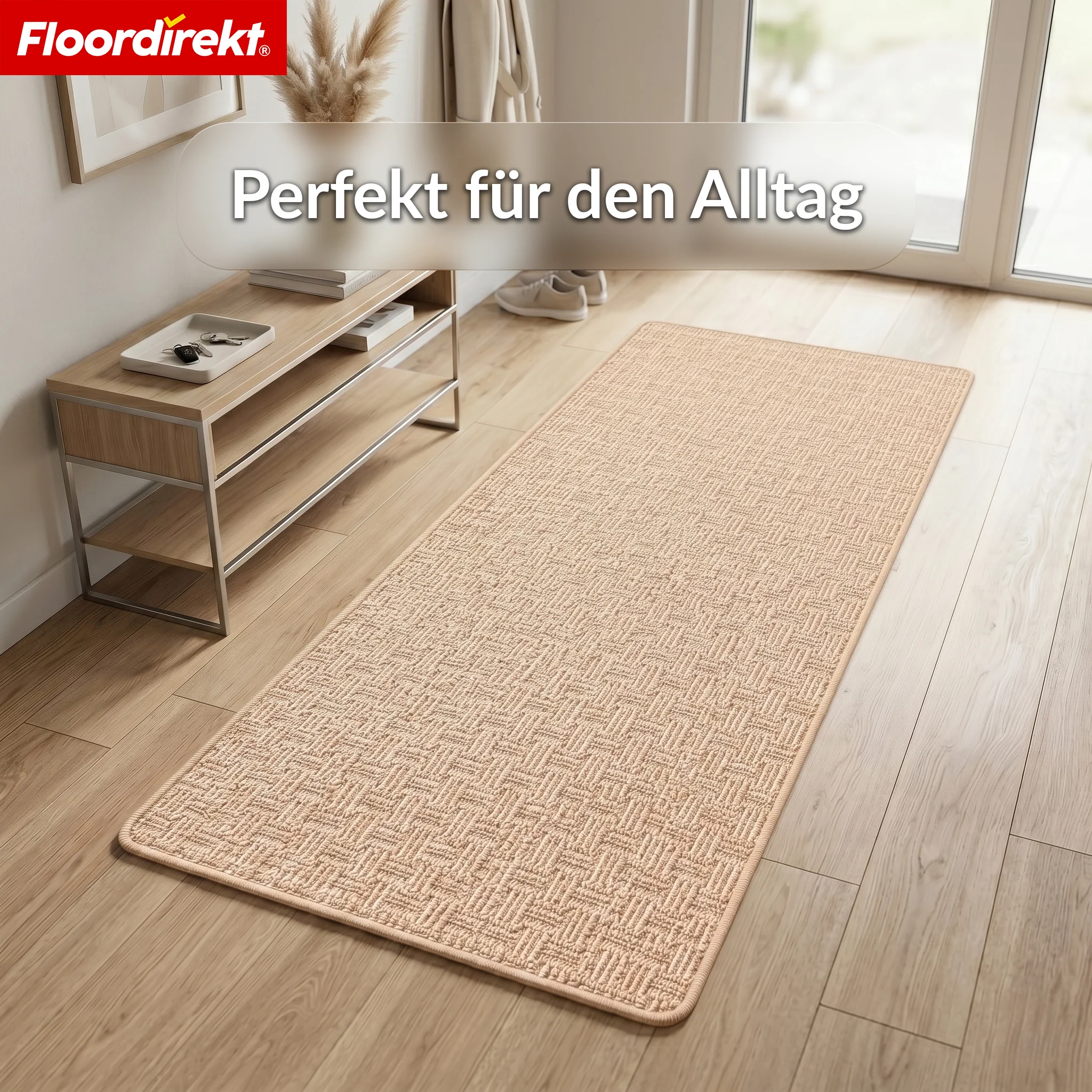Teppichläufer | Monaco | Schmaler Teppich mit Kettelung, pflegeleicht & strapazierfähig - Image 21