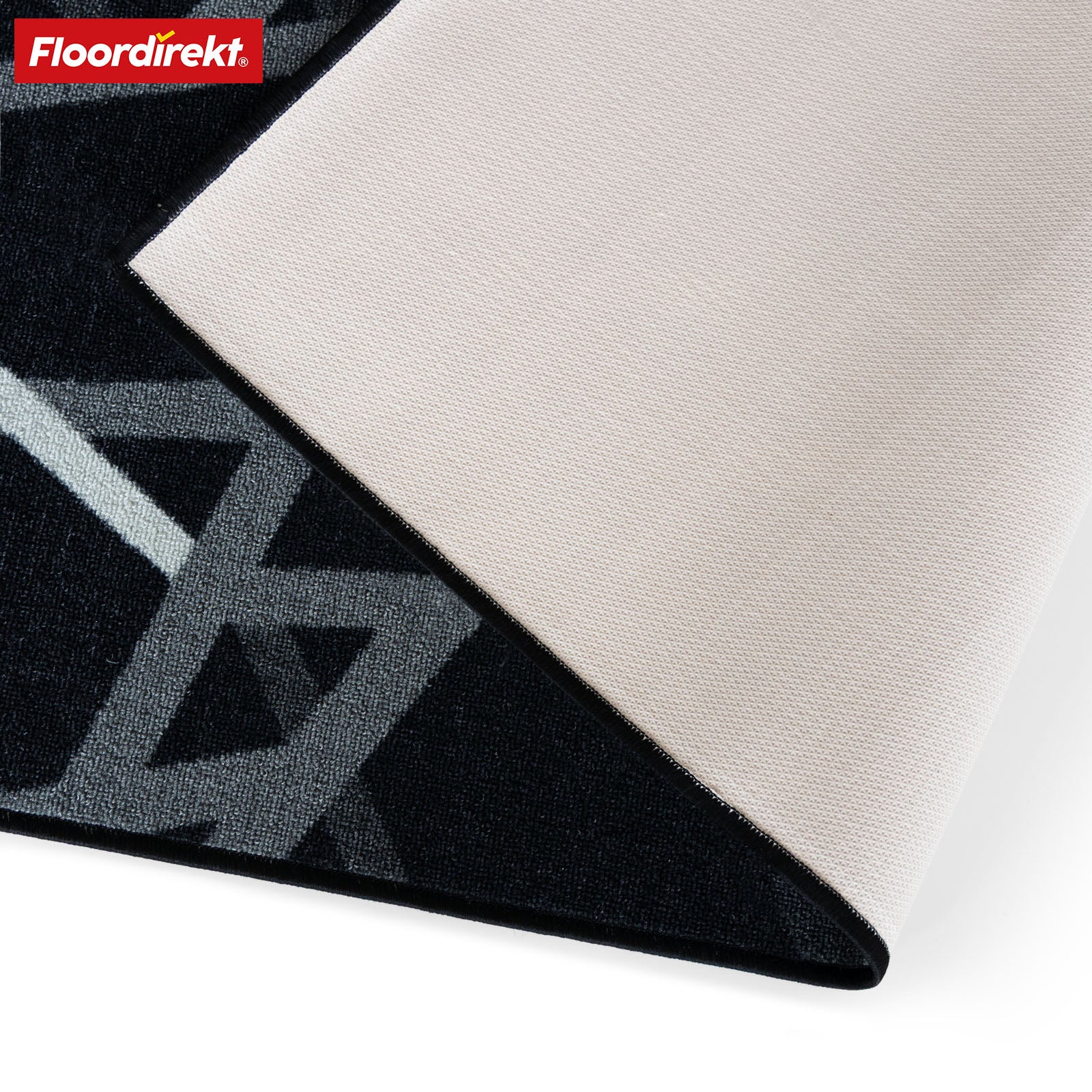 Teppichläufer | Printed | In Anthrazit & Braun | Moderner Läufer mit Streifen-Design & rutschhemmender Gel-Rückseite | Strapazierfähig & pflegeleicht - Image 4