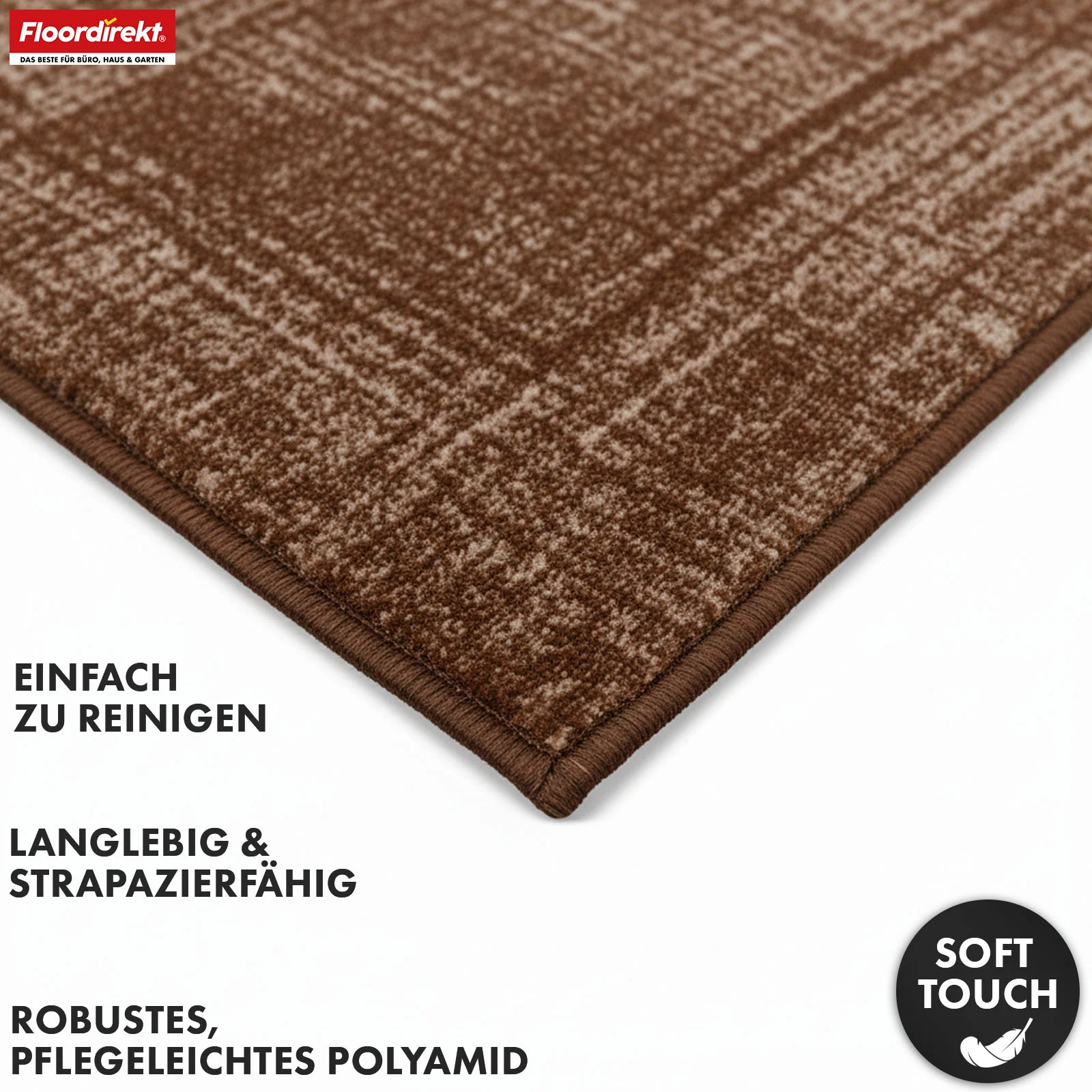 Teppichläufer | Tessaro | Moderner Läufer für Flur, Küche & Eingang | Rutschfest, pflegeleicht & langlebig | In verschiedenen Farben erhältlich - Image 22