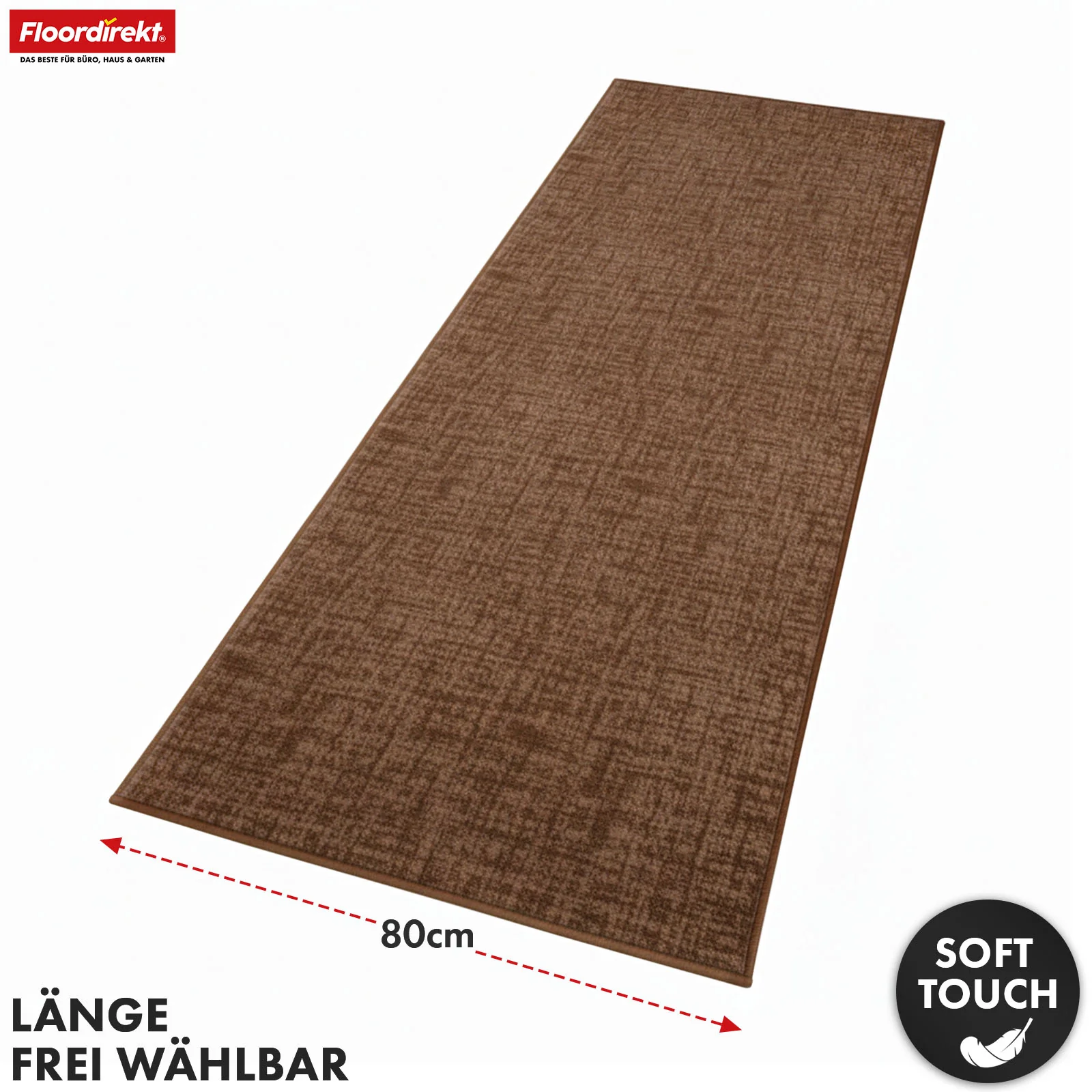 Teppichläufer | Tessaro | Moderner Läufer für Flur, Küche & Eingang | Rutschfest, pflegeleicht & langlebig | In verschiedenen Farben erhältlich - Image 23