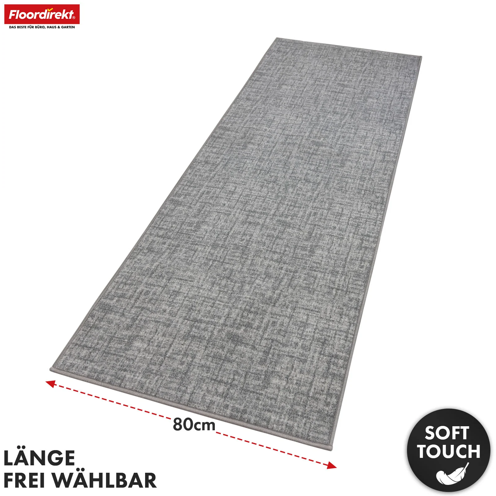 Teppichläufer | Tessaro | Moderner Läufer für Flur, Küche & Eingang | Rutschfest, pflegeleicht & langlebig | In verschiedenen Farben erhältlich - Image 33