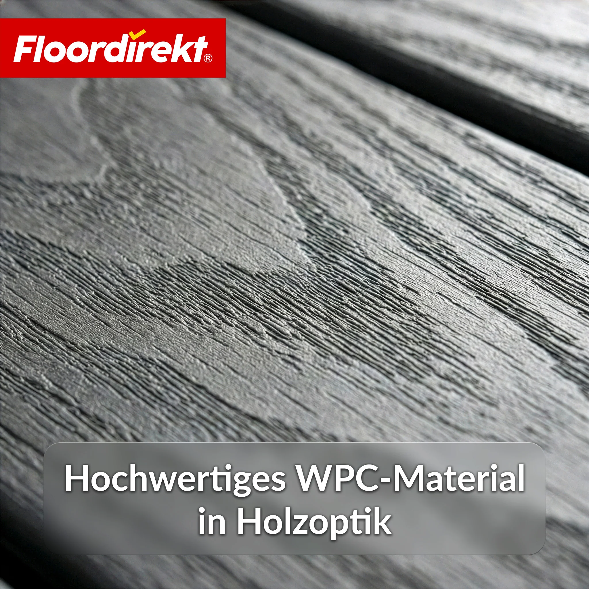 WPC-Terrassenfliese | Noble 3D | Moderne Klickfliese 30 x 30 cm für Balkon & Terrasse - Image 16